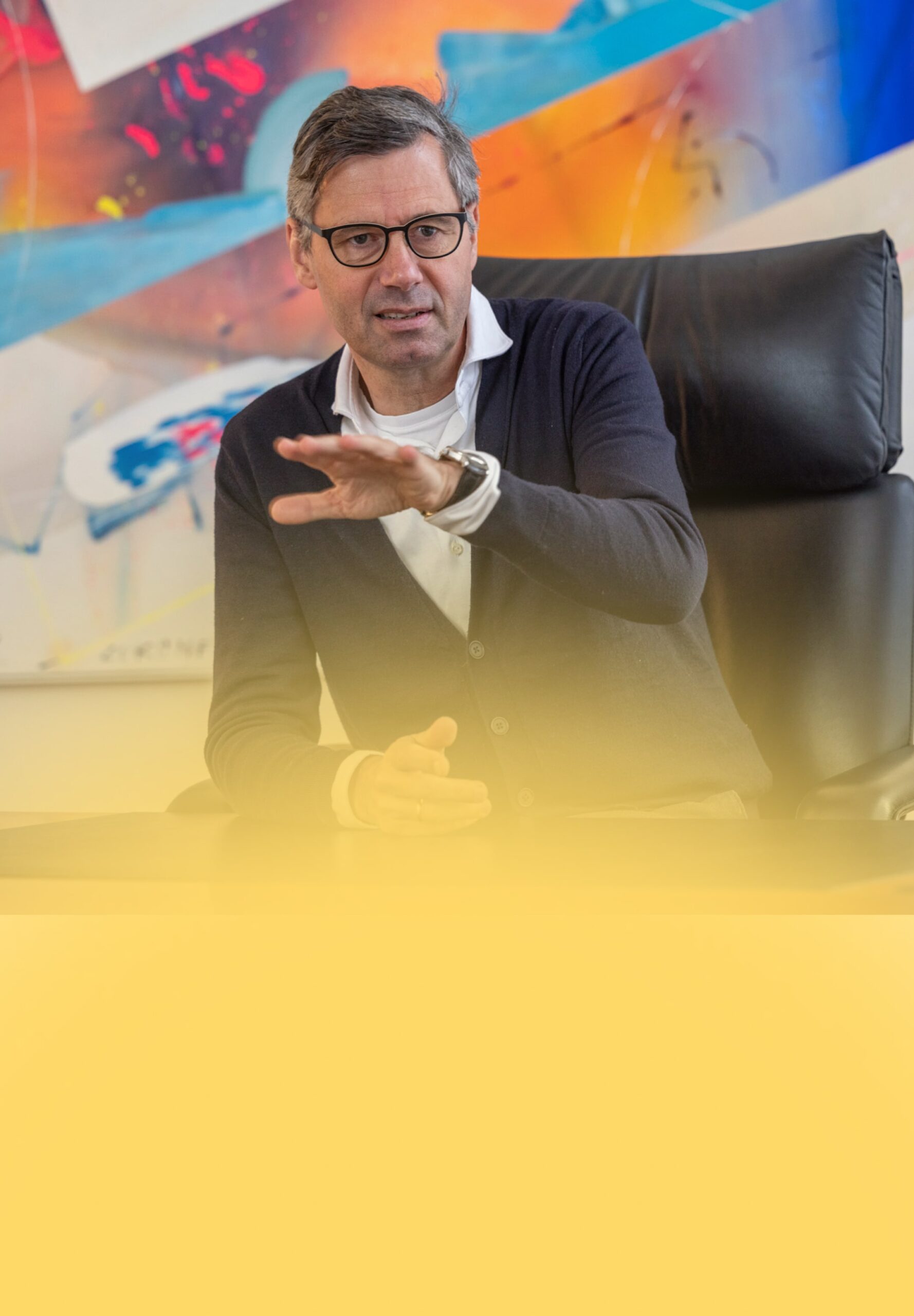 Tobias Hoffmann, Präsident IHK Niedersachsen, betont die Bedeutung des Lückenschlusses der A 39 für wirtschaftliche Infrastruktur, regionale Anbindung und Wettbewerbsfähigkeit in Niedersachsen.